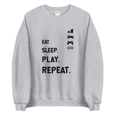 Eat Sleep Play Repeat Sweatshirt
